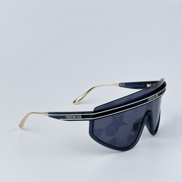 Dior Men BRAND NEW Sunglasses Matte Navy Blue Silver Mask DIORCLUB M2U - Picture 6 of 11